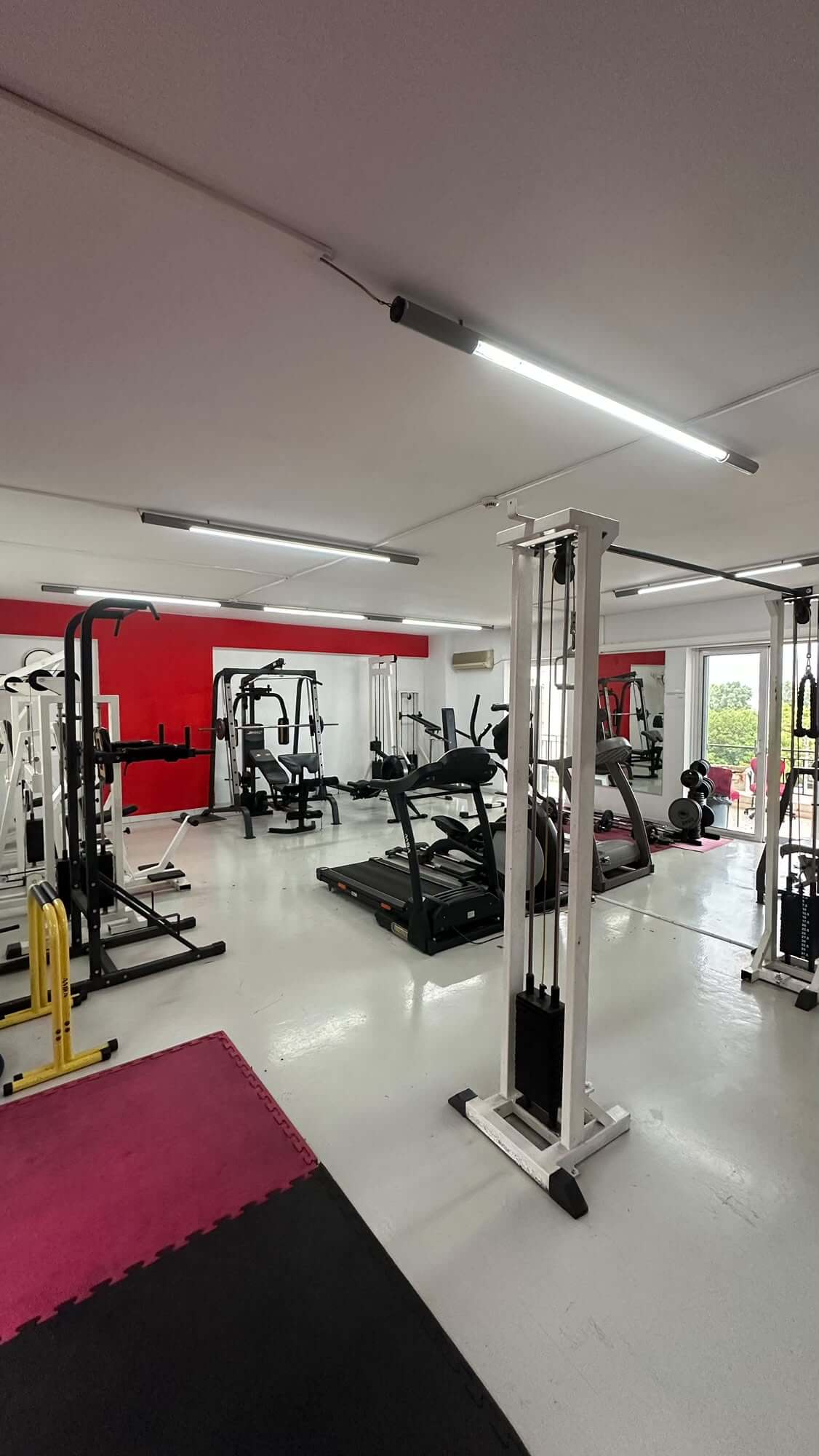 Ο χώρος ενδυνάμωσης του Talent Boxing Academy