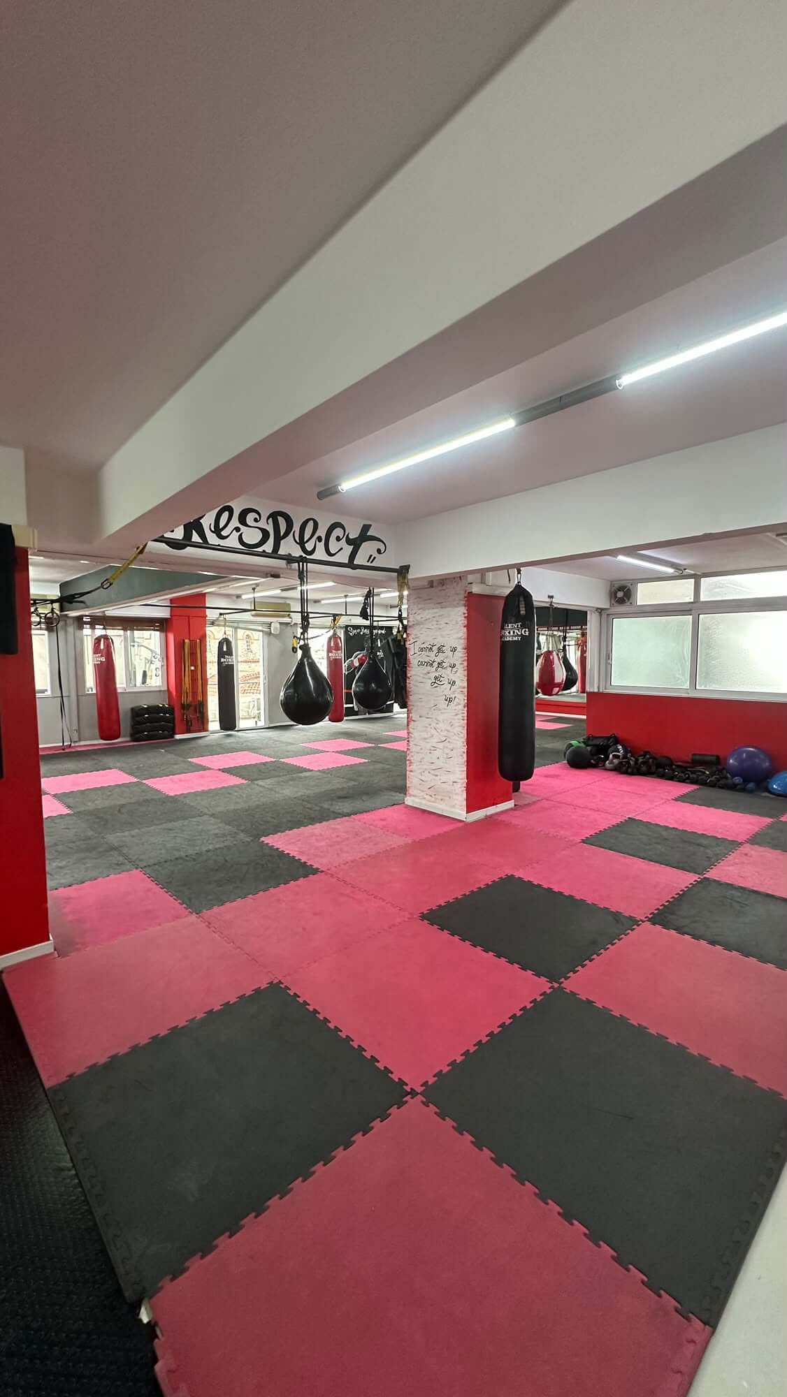 Ο κύριος χώρος προπόνησης του Talent Boxing Academy στον Πειραιά