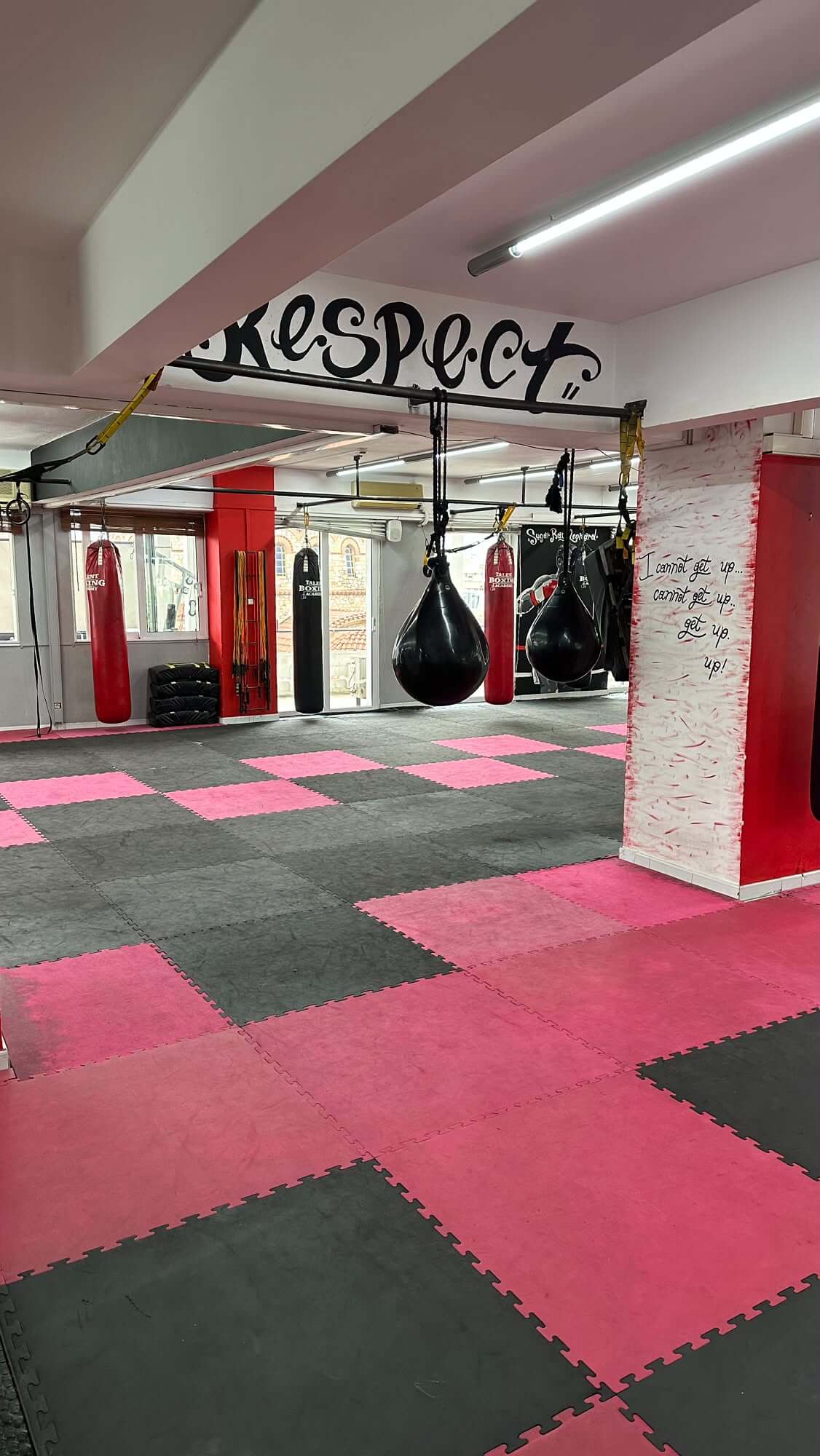 Το ρινγκ του Talent Boxing Academy